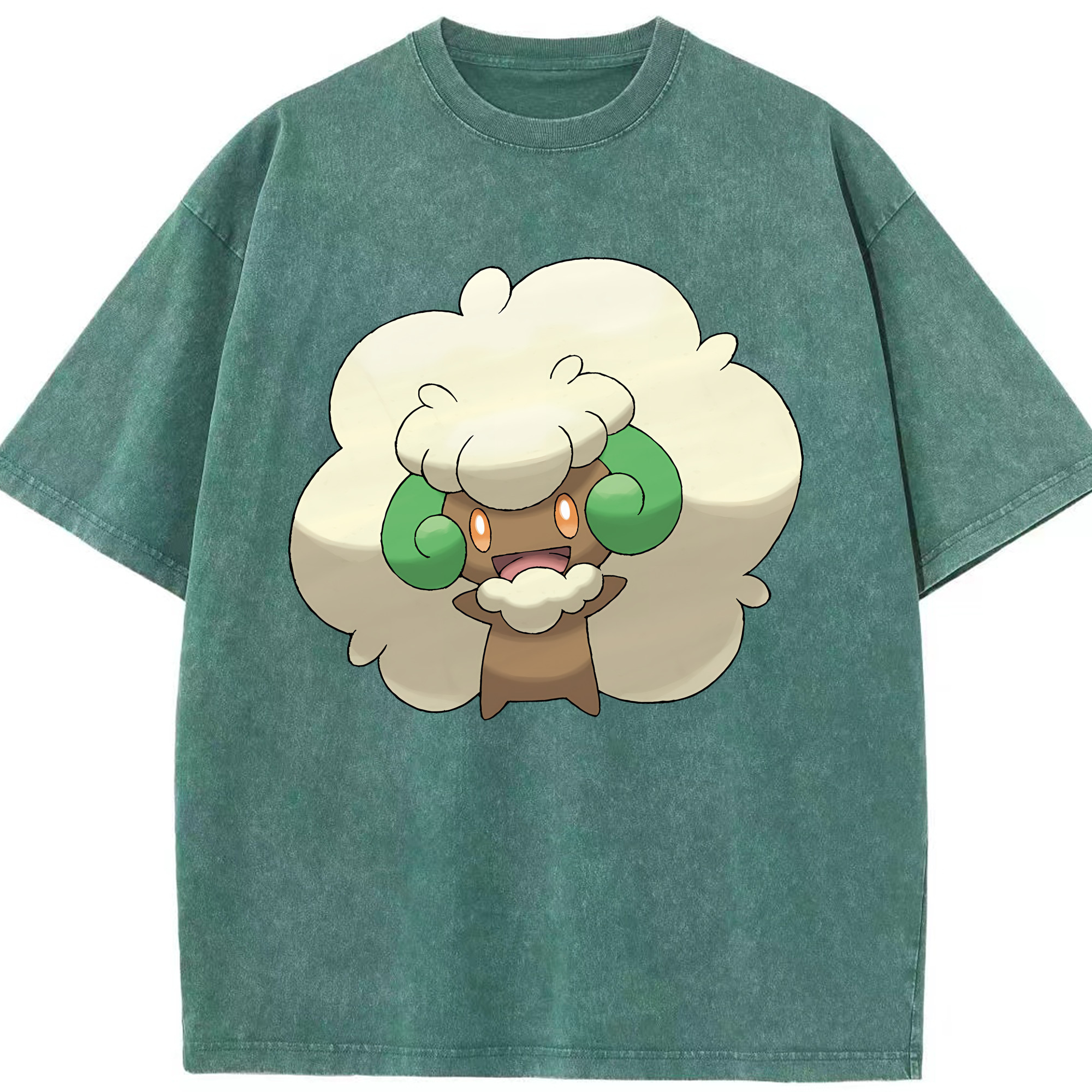 （画像用） ポケットモンスター Pokémon 綿100% ヴィンテージ風 半袖Tシャツ（フロントプリント）
